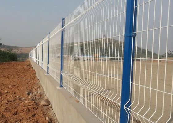 3D Curved Metal Mesh Fence , 358 5 Foot Welded Wire Fence