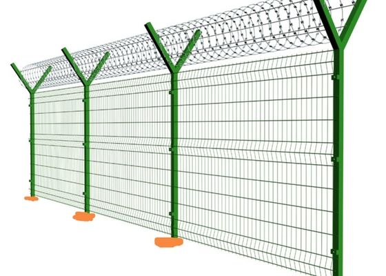 Waterproof 358 Security Fence 3'' * 0.5'' * 8 Gauge For Traffice