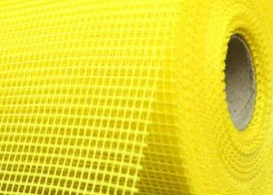 مواد تشکیل دهنده مش سیم فایبرگلاس 1 متری مقاوم در برابر خوردگی زرد