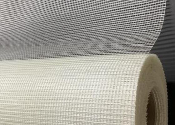 مقاومت سفید در برابر توری مش فایبر گلاس با دمای بالا 60 گرم 4x4 mesh