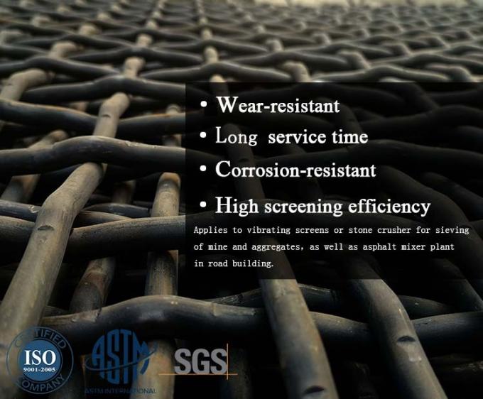 صفحه نمایش معماری 12.7 میلی متری 12.7 میلی متری 60 میکرون بافته شده سیمی چین دار Ss 316l قفل شده 0