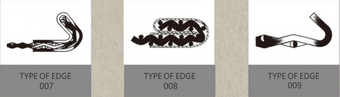 ضد خوردگی 304L فولاد ضد زنگ مش سیم چین دار 100 میکرون 12.7 میلی متر سوراخ سنگین 6